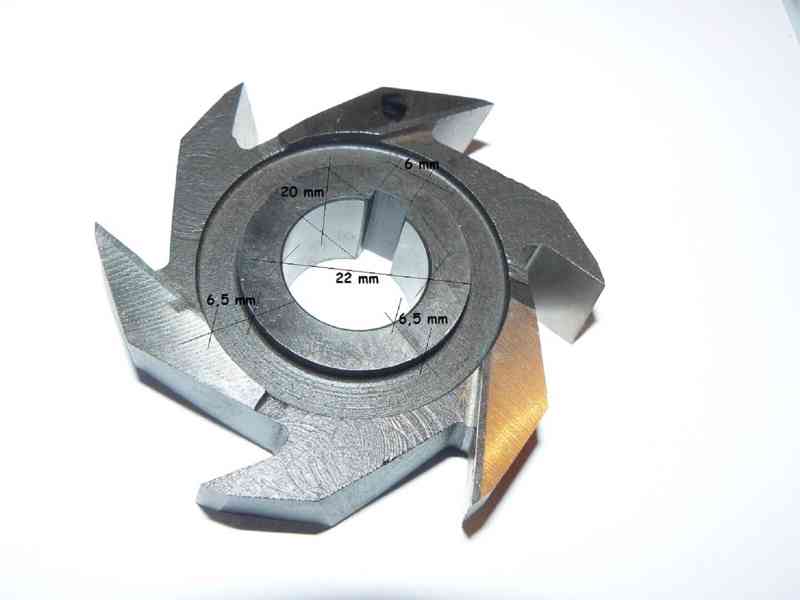 FRÉZA KOTOUČOVÁ 80x22x16 (mm) ČR (NOVÁ)  - foto 9