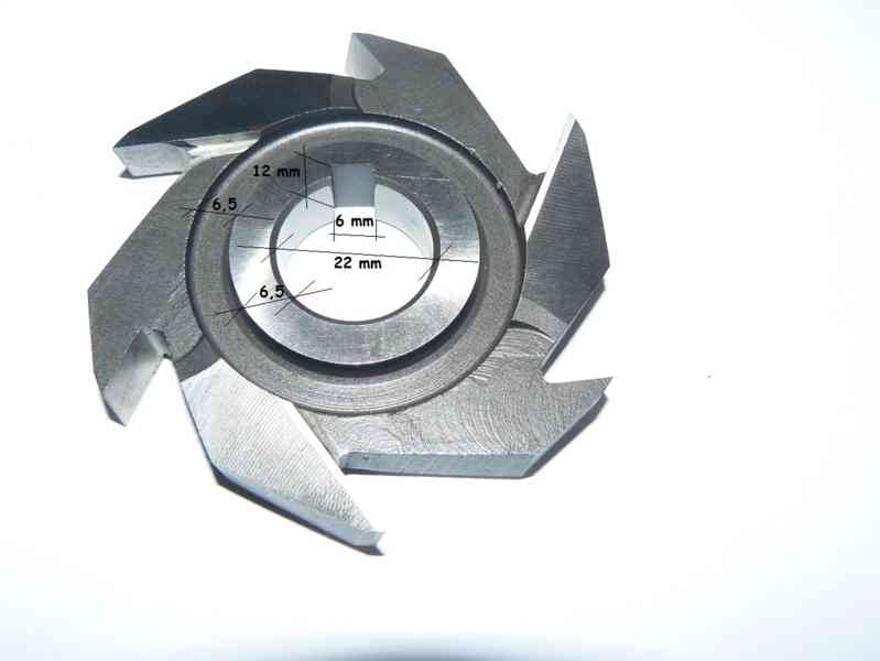 FRÉZA KOTOUČOVÁ 80x22x16 (mm) ČR (NOVÁ)  - foto 3