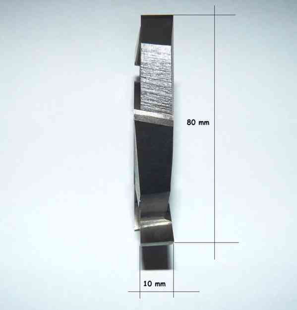 FRÉZA KOTOUČOVÁ 80x22x16 (mm) ČR (NOVÁ)  - foto 4