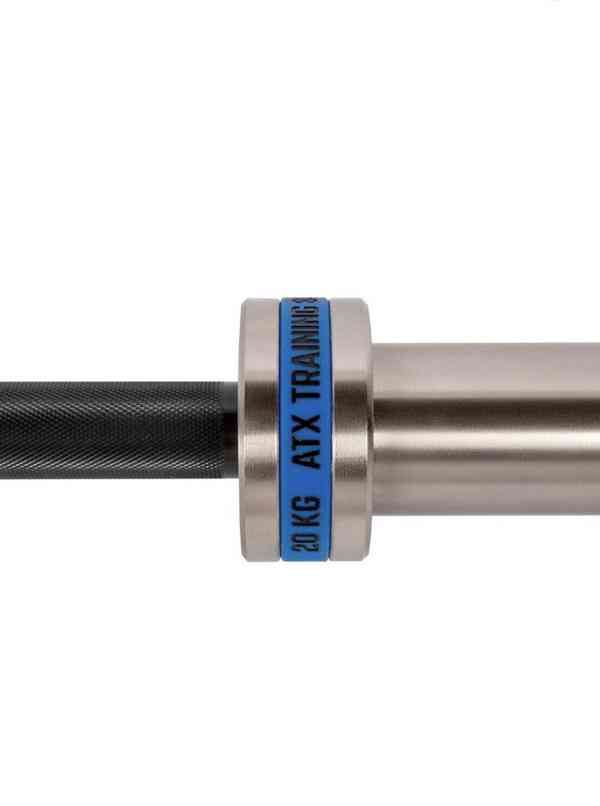 ATX LINE Training Bar 2200/50 mm, 20 kg - BLACK OXID - foto 3