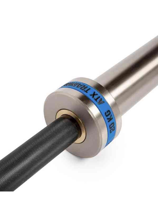 ATX LINE Training Bar 2200/50 mm, 20 kg - BLACK OXID - foto 2