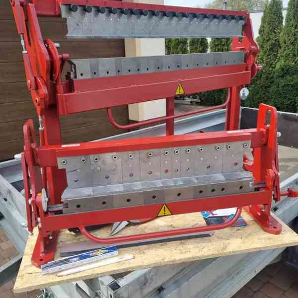 Mini segmentová ohýbačka plechu  SGR 650/1 - foto 2