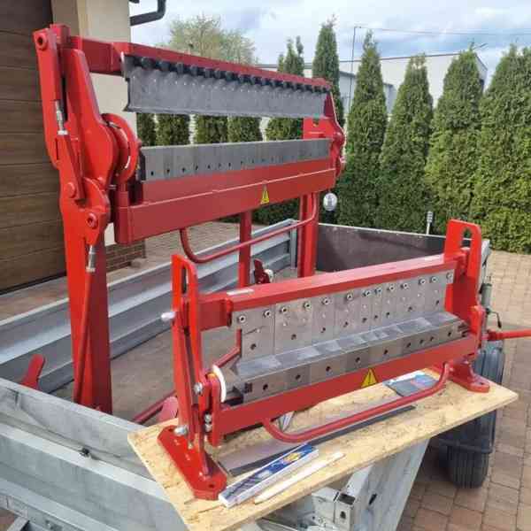 Mini segmentová ohýbačka plechu  SGR 650/1 - foto 12