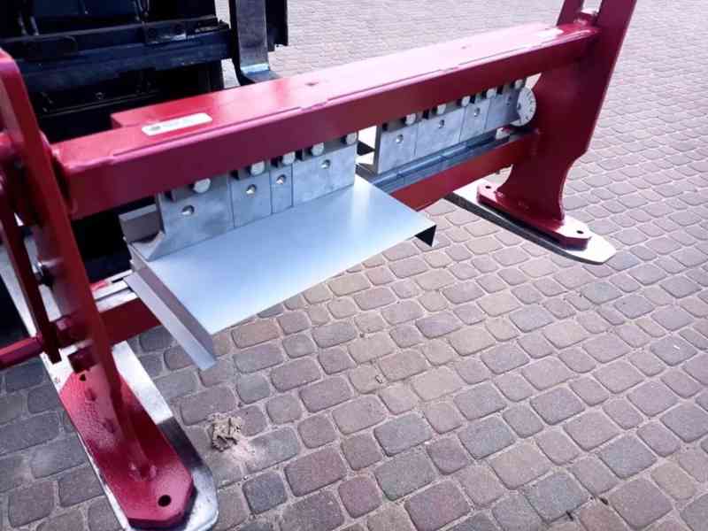 Mini segmentová ohýbačka plechu  SGR 650/1 - foto 5