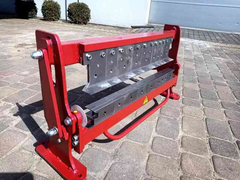 Mini segmentová ohýbačka plechu  SGR 650/1 - foto 8