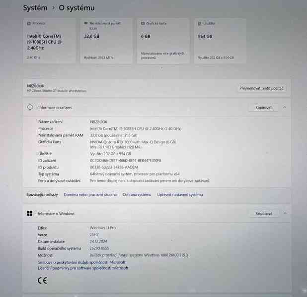 notebook - HP ZBook Studio G7 - Intel Core i9-10885H - foto 2