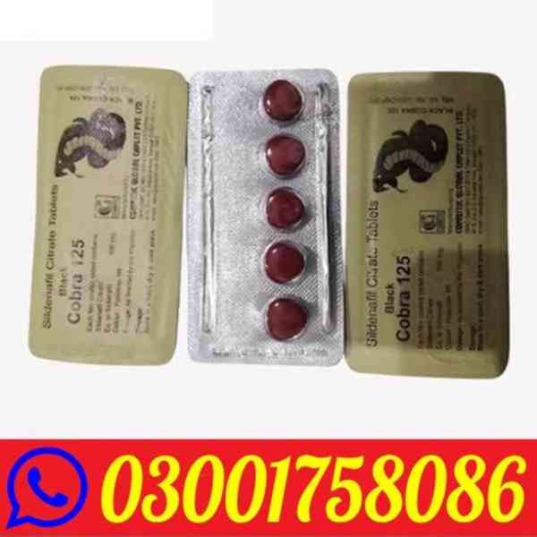 Black Cobra 125mg Tablets in Pakistan % 03001758086 % Call N