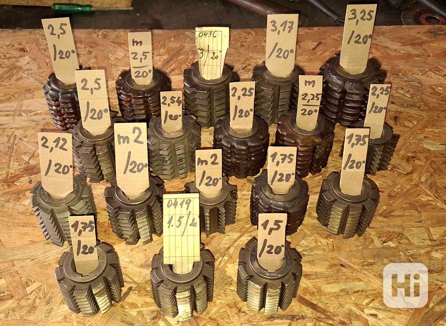 Odvalovací frézy 15° a 20° - foto 1