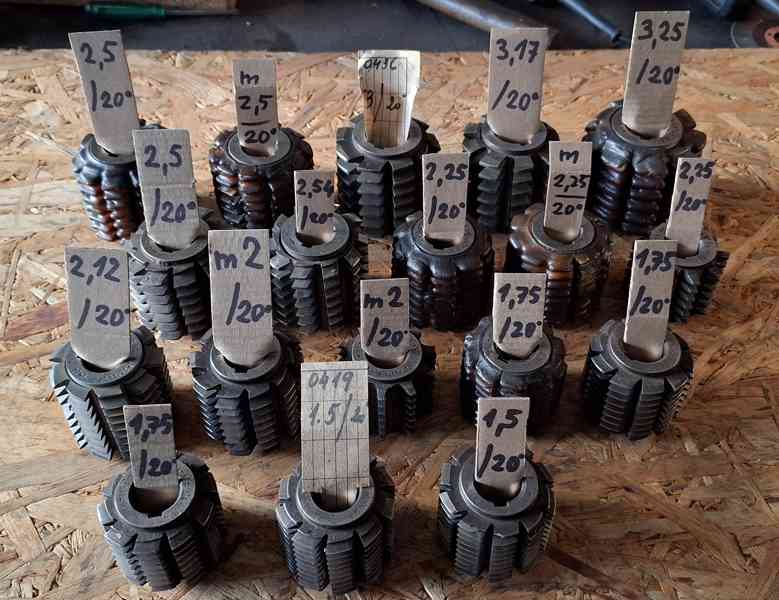 Odvalovací frézy 15° a 20° - foto 2