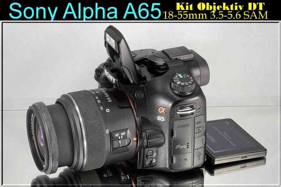 Sony SLT- A65*CMOS 24 MPix*Full HDV*BAG* 24000 Exp - foto 1