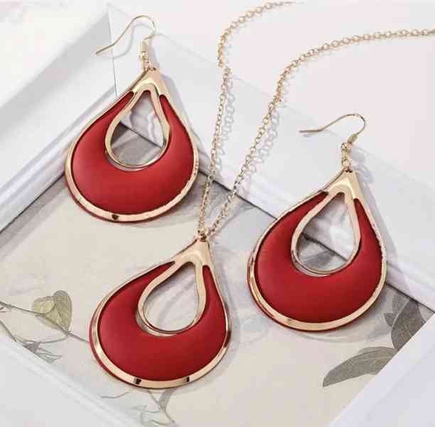 Luxusní sada šperků Teardrop Elegance - 3 varianty  - foto 3