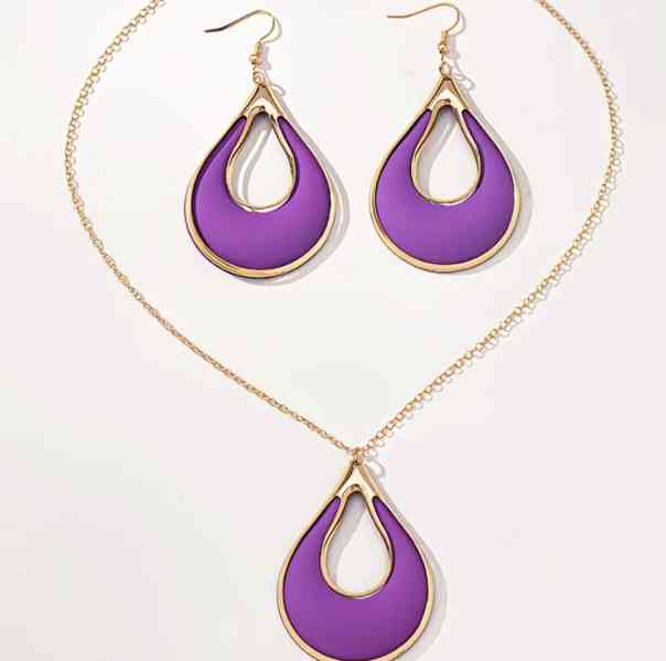 Luxusní sada šperků Teardrop Elegance - 9 variant - foto 11