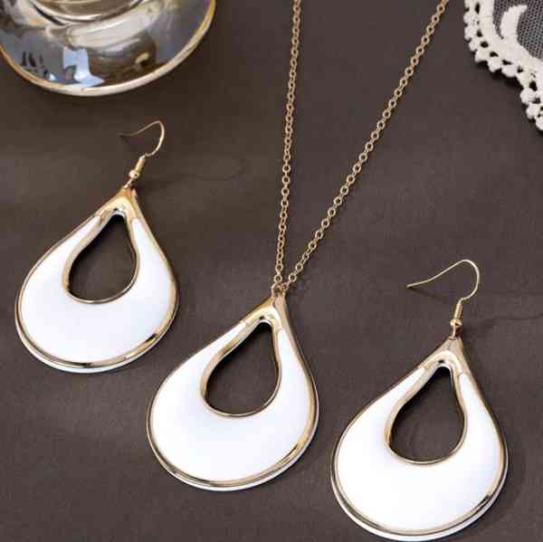 Luxusní sada šperků Teardrop Elegance - 9 variant - foto 9