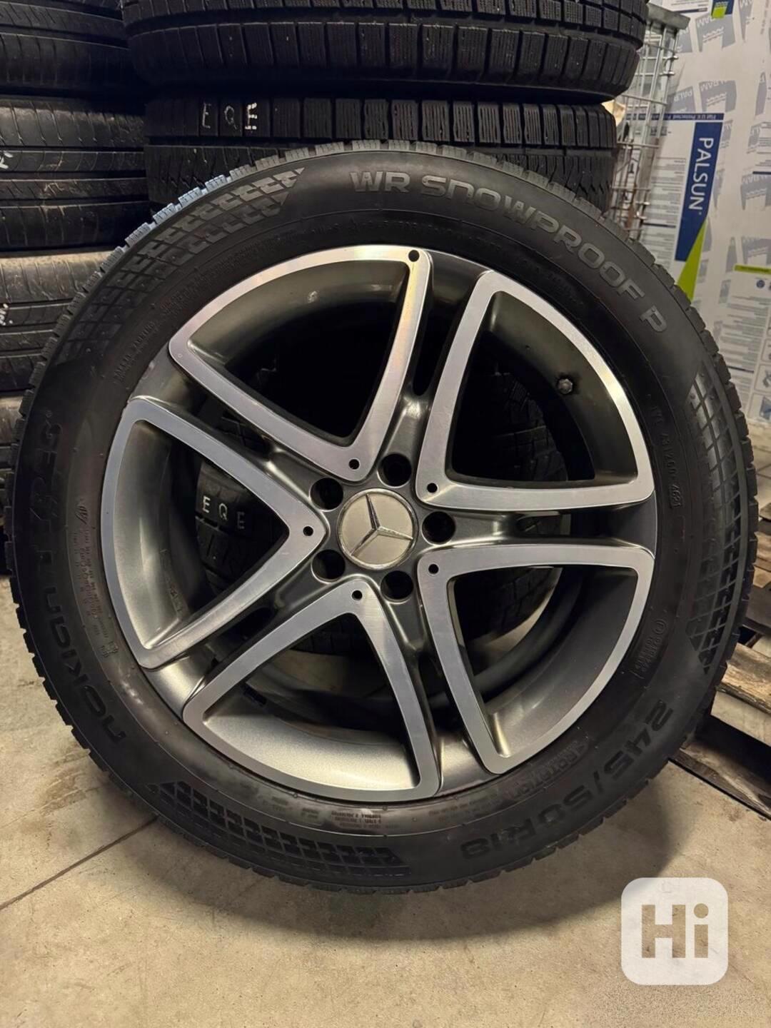 Litá kola se zimní pneu Mercedes Benz S W222 - foto 1