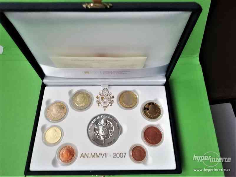 SADA 8ks EVRO mincí VATIKÁN-AN.MMVII-2007-PROOF - foto 1