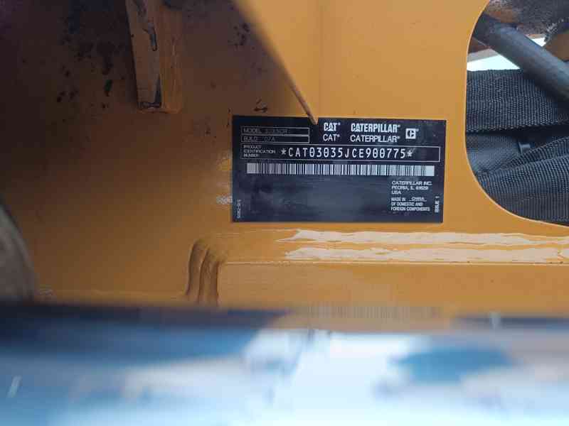 Minibagr CAT 303,5 CR 07A - r.v. 2022 - klima - foto 6