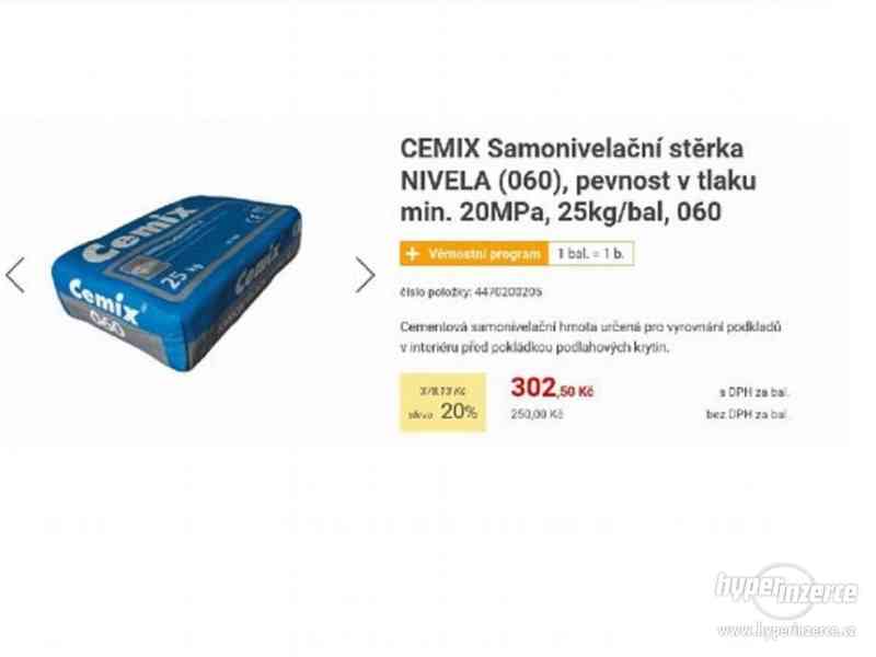 Samonivelační stěrka CEMIX - foto 1
