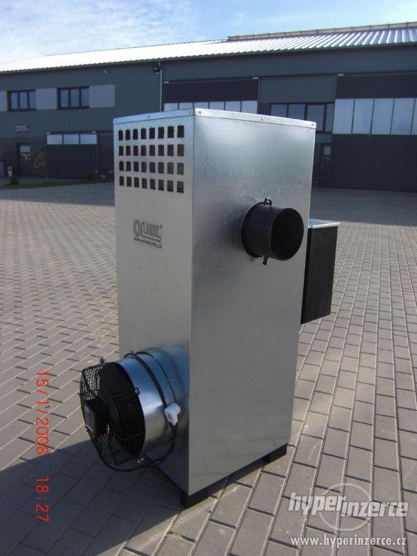 Ohřívač vzduchu pro přepracovaný olej OLMET NG30 KW (400m2) - foto 5