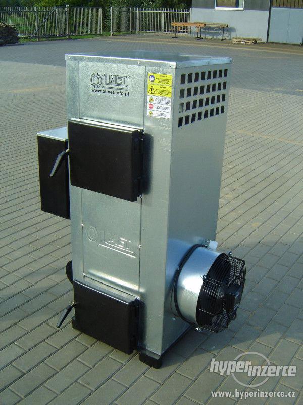Ohřívač vzduchu pro přepracovaný olej OLMET NG30 KW (400m2) - foto 6