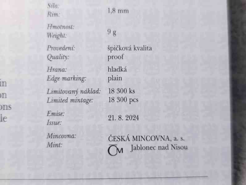 100 Kč Bezpečnostní informační služba, PROOF - foto 7