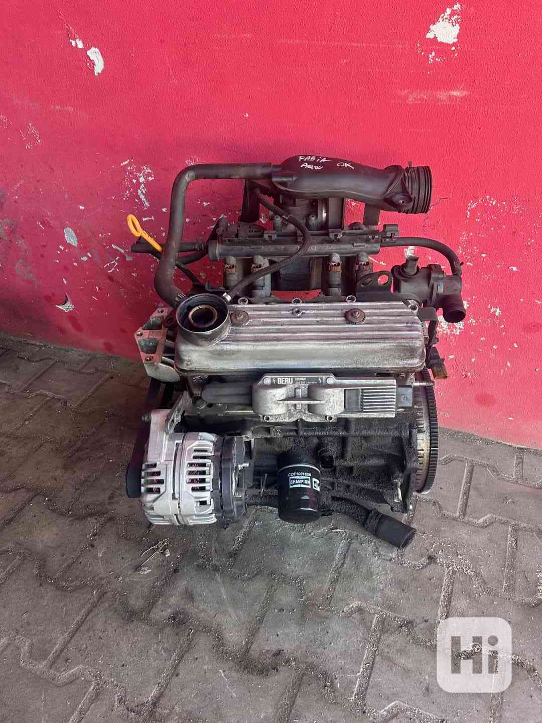 Motor 1,4 MPI AQW 50KW Škoda Fabia kompletní - foto 1