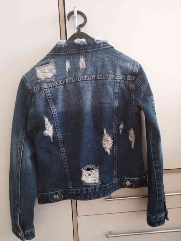 Dámská riflová bunda jeans - foto 2