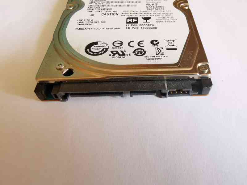 SSHD Seagate 1 TB 2,5" ST1000LM014 5400 rpm HDD - foto 3