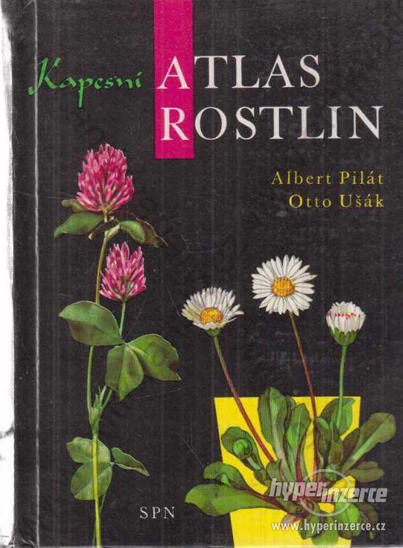 Kapesní atlas rostlin Albert Pilát, Otto Ušák 1974 - foto 1