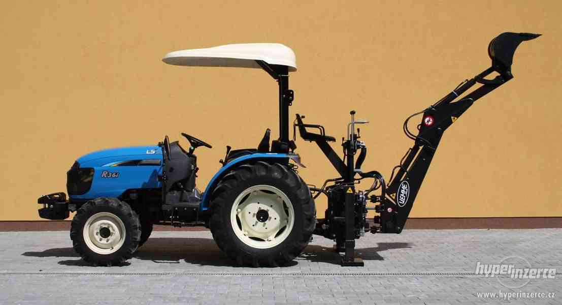 Italský podkop za traktor, montáž do tříbodového závěsu - foto 4