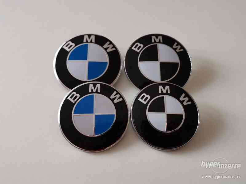 BMW pokličky, znaky, ventilky - foto 5
