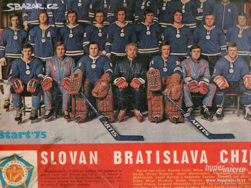 Slovan Bratislava - 1975 - hokej - foto 1