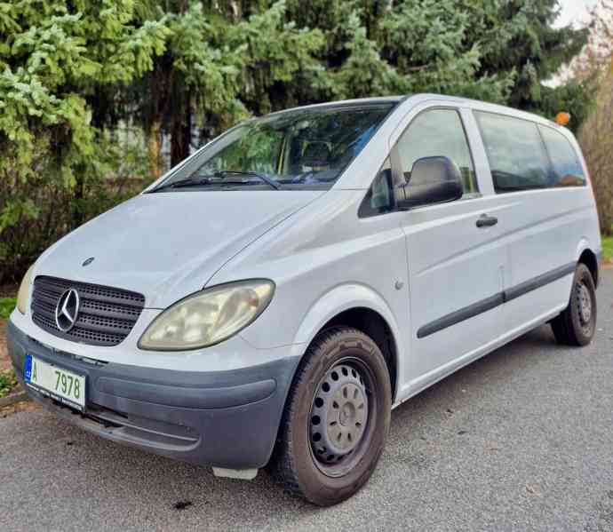 Mercedes-Benz Vito 2.2 CDI, 9 míst, Tažné, Nová STK - foto 2