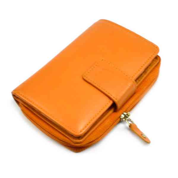 Malá peněženka oranžová - foto 3