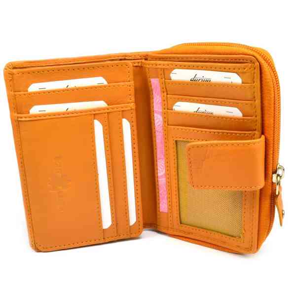Malá peněženka oranžová - foto 5