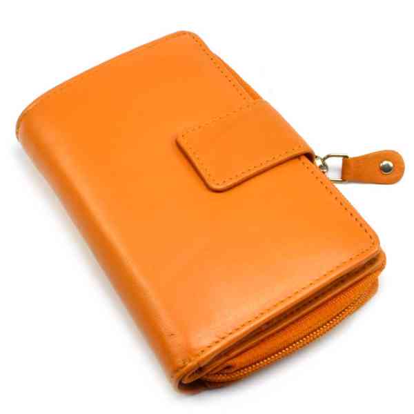 Malá peněženka oranžová - foto 2