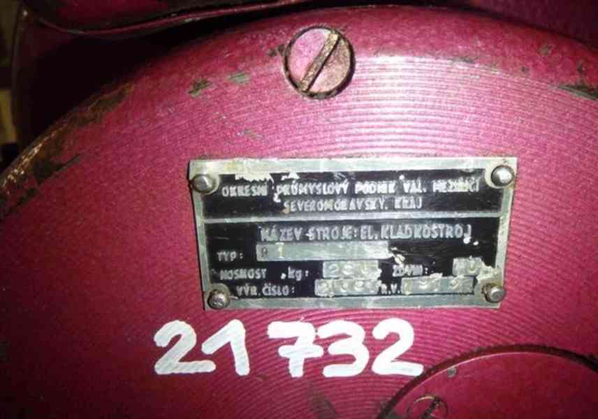 Elektrický kladkostroj - nosnost 250 kg (13388.)   - foto 5