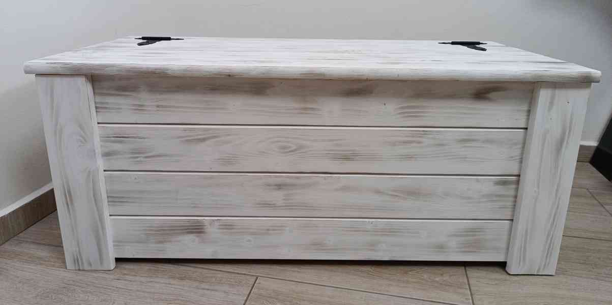 Dřevěná truhla  - foto 5