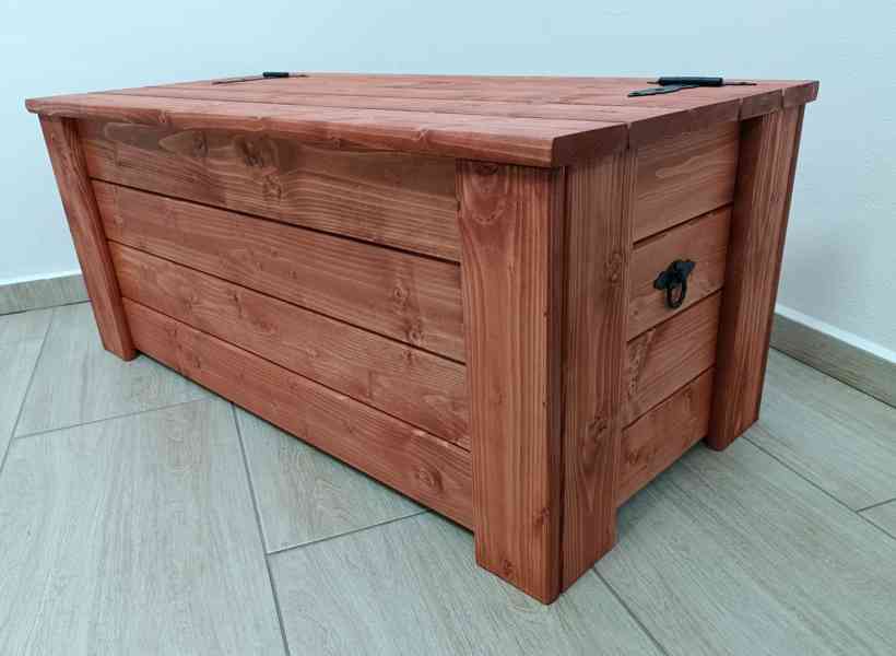 Dřevěná truhla  - foto 4