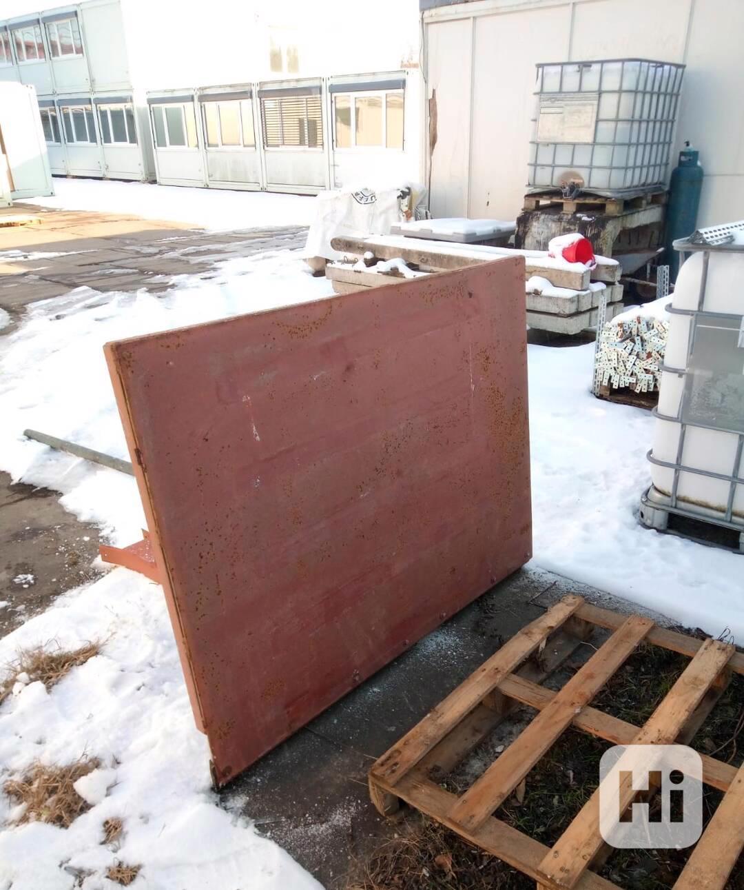 Radlice (hrablo) na VZV – na sníh  - foto 1