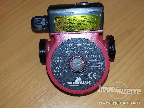 Prodám čerpadlo Weberman 25/40,130 mm - foto 1