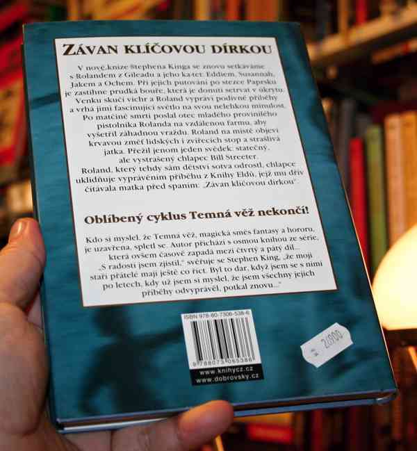 ZÁVAN KLÍČOVOU DÍRKOU (Temná věž 4 1/2) - NEJLEVNĚJI !!! - foto 2