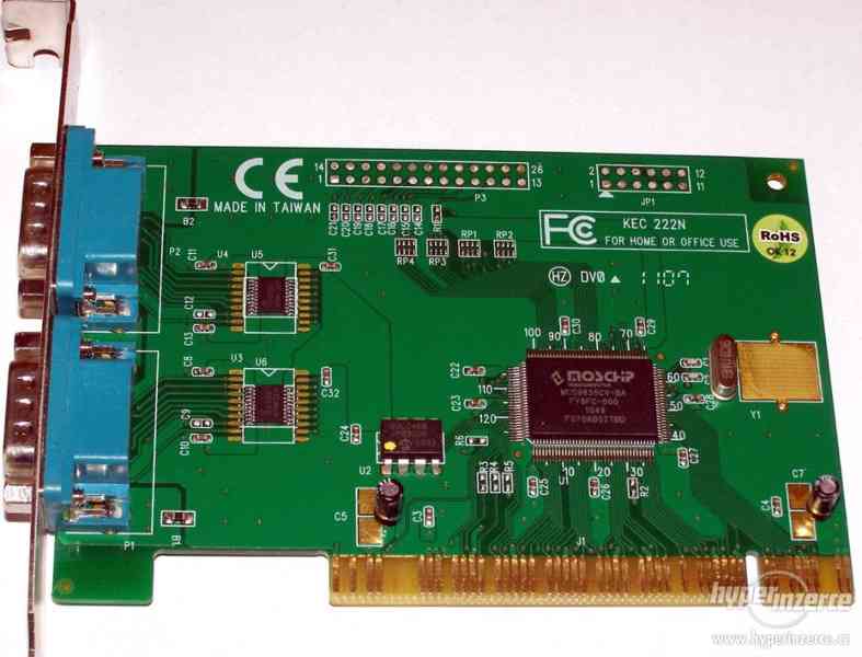 porty COM sériové karta do PCI