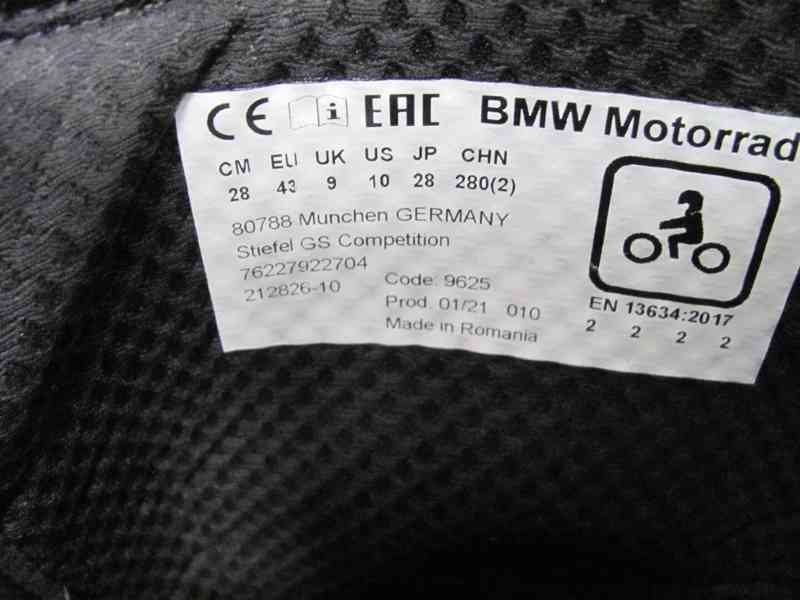 Enduro boty BMW GS Competition  - foto 5