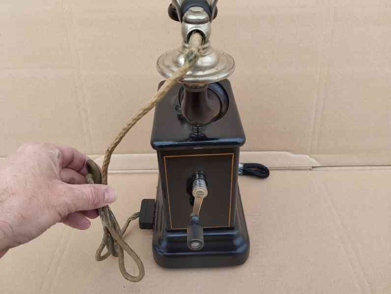 Velmi starý originální dánský telefon Jydsk - foto 14