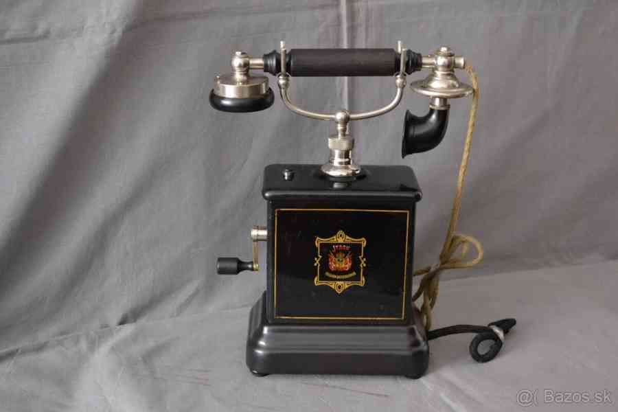 Velmi starý originální dánský telefon Jydsk - foto 1