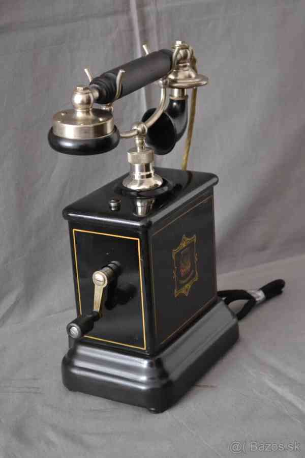 Velmi starý originální dánský telefon Jydsk - foto 2