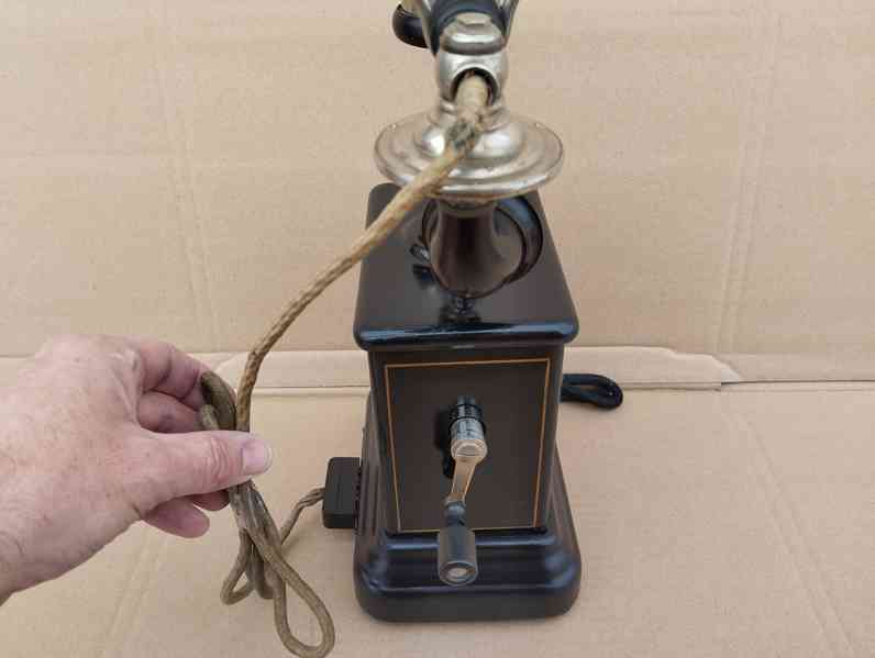 Velmi starý originální dánský telefon Jydsk - foto 15