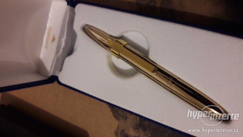 Prodám luxusní pero Fisher Space Pen -Bullet Titanium Nitrid - foto 1