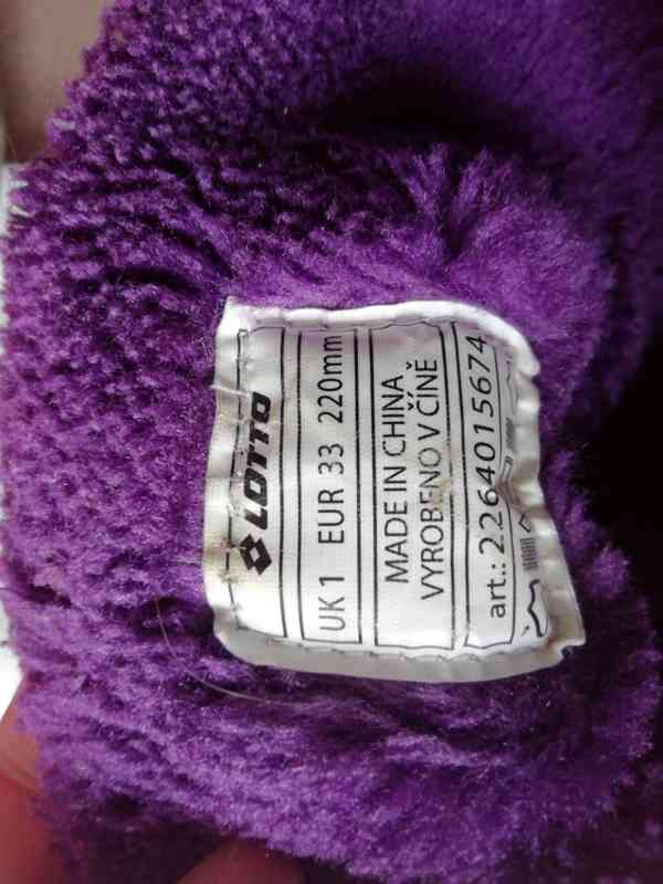 Sněhule dětské Lotto vel. 33 - foto 2