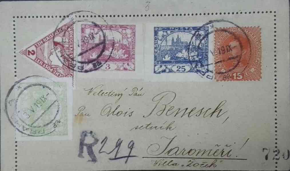 Dopisy do roku 1955 odkoupím hotově za katalogové ceny  - foto 20